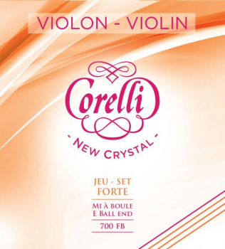 Комплект струн для скрипки Savarez Corelli New Crystal Forte (E-ball end)