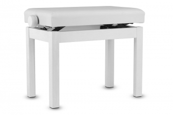 Банкетка для фортепіано GEWA Student White Matt