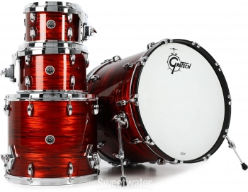 Ударна установка Gretsch USA Brooklyn (22" BD, 4 pc) Orange Oyster