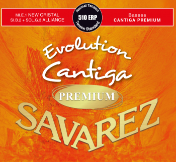 Струни для класичної гітари Savarez Evolution Cantiga Premium 510ERP Normal Tension