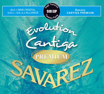 Струни для класичної гітари Savarez Evolution Cantiga Premium 510EJP High Tension