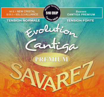 Струни для класичної гітари Savarez Evolution Cantiga Premium 510ERJP Mixed Tension