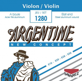 Комплект струн для скрипки Savarez Argentine 1280 (Ball-end)