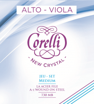 Комплект струн для альта Savarez Corelli New Crystal Medium 730MB