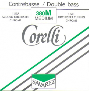 Комплект струн для контрабаса Savarez Corelli Orchestra Medium Nickel wound 380M