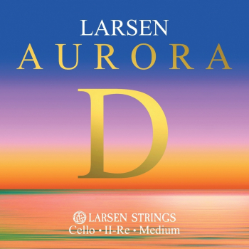 Струна Ре для віолончелі Larsen Aurora 4/4 Medium
