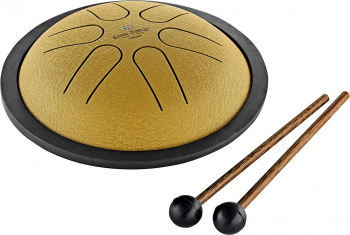 Глюкофон Meinl Sonic Energy MSTD3G Steel Tongue Drum B-Major (6") Gold