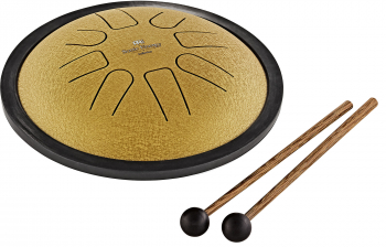 Глюкофон Meinl Sonic Energy SSTD3G Steel Tongue Drum C-Minor (7") Gold