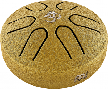 Глюкофон Meinl Sonic Energy PSTD3GOM Steel Tongue Drum A-Major (3") Om Gold