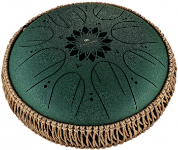 Глюкофон Meinl Sonic Energy MOSTD4DG Octave Steel Tongue Drum F#-Minor (10") Dark Green