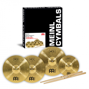 Комплект тарілок Meinl HCS HCS1314+10S (H13", C14" + S10", SB106)