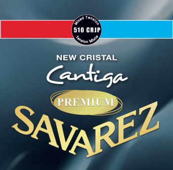 Струни для класичної гітари Savarez New Cristal Cantiga Premium 510CRJP Mixed Tension