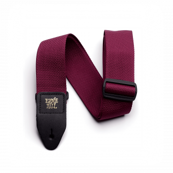 Ремень гитарный Ernie Ball P04047 Polypro Burgundy