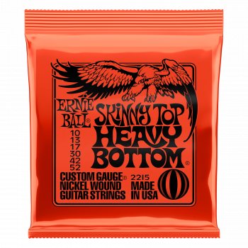 Струни для електрогітари Ernie Ball Heavy Bottom Slinky Nickel Wound P02215, 10-52