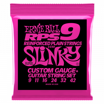 Струни для електрогітари Ernie Ball Super Slinky RPS Nickel Wound P02239, 9-42