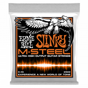 Струны для электрогитары Ernie Ball Hybrid Slinky M-Steel P02922, 9-46