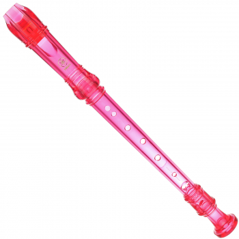Блокфлейта Yamaha Rainbow YRS-20GP Transparent Pink (німецька система)