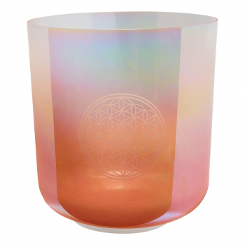 Співоча чаша Meinl Sonic Energy Essence Crystal ECSB128FOL (9", C3/128 Hz) Light Rose Gold, Flower of Life