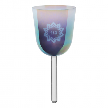 Співоча чаша Meinl Sonic Energy Essence Crystal ECSB432LF (5.5", A4/432 Hz) Slate Blue, Lotus Flower