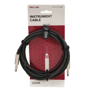 Інструментальний кабель GEWA Pro Line Mono Jack 6,3 мм/Mono Jack 6,3 мм (3 м) ПВХ оболонка