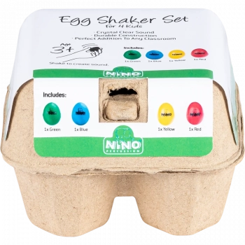 Комплект шейкеров "яйцо" Meinl Nino NINOSET20 Egg Shaker Box (4 шт.)
