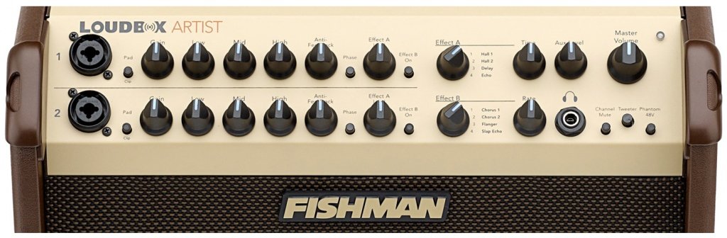 fishman-loudbox-artist front panel