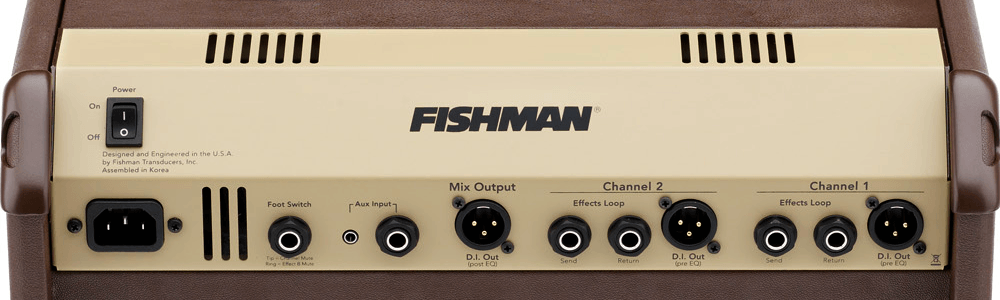 fishman loudbox artist back panel