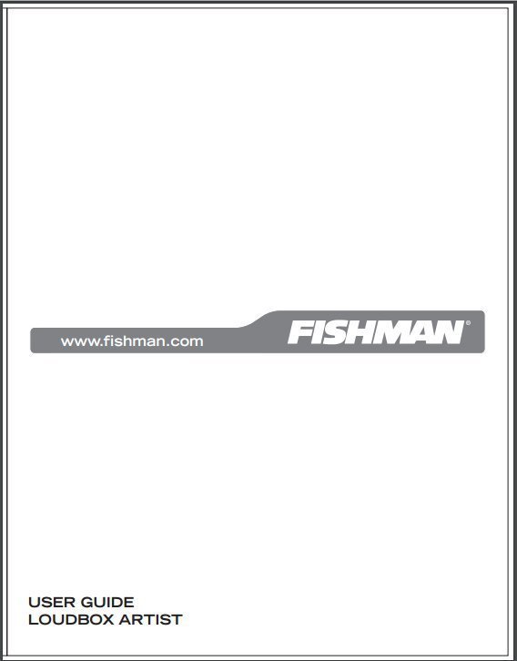 Fishman loudbox artist guide