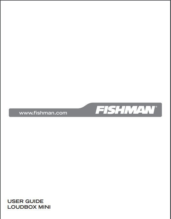 guide fishman інструкція користувача