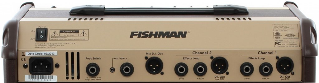 Fishman loudbox Performer back