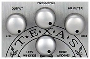 Rocktron Texas Recoile control knobs