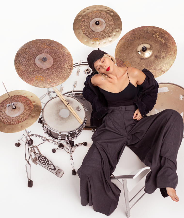 Marii Sorokina - Meinl Cymbals Endorser