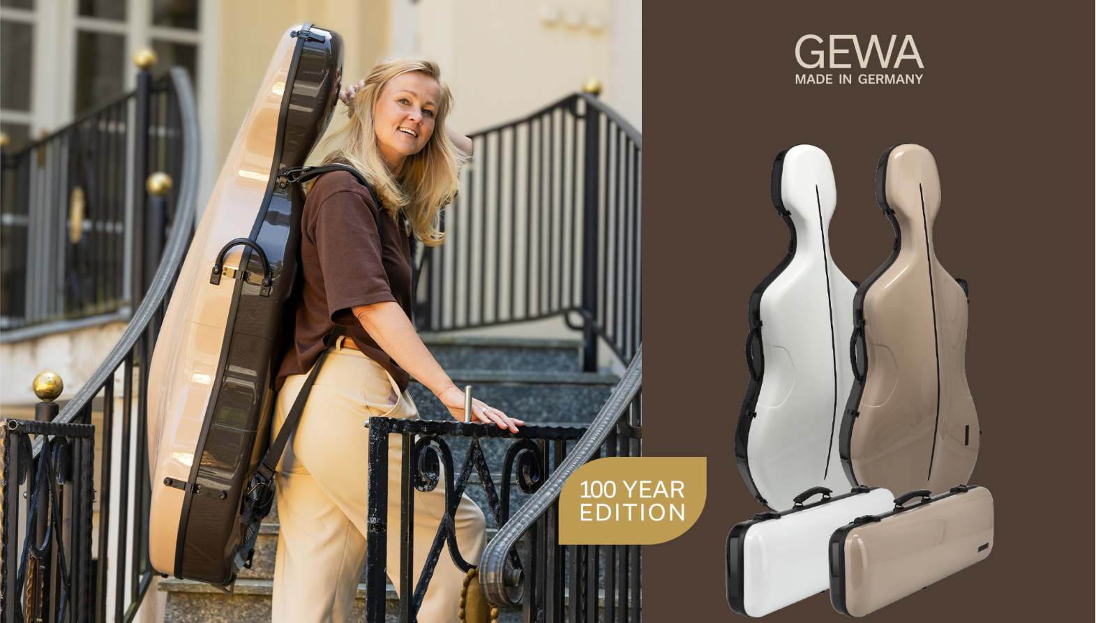 Футляр для скрипки GEWA Air Anniversary Beige (4/4 -1/2)