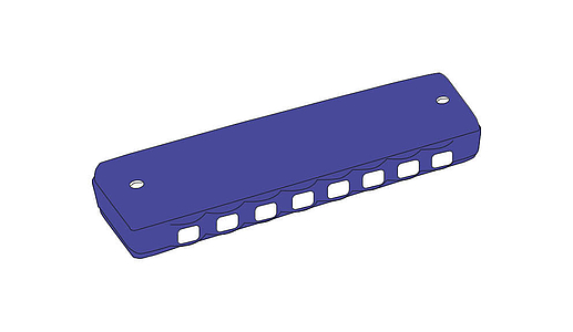 Губная гармошка Hohner Beginner Melody Star M904017 C-major