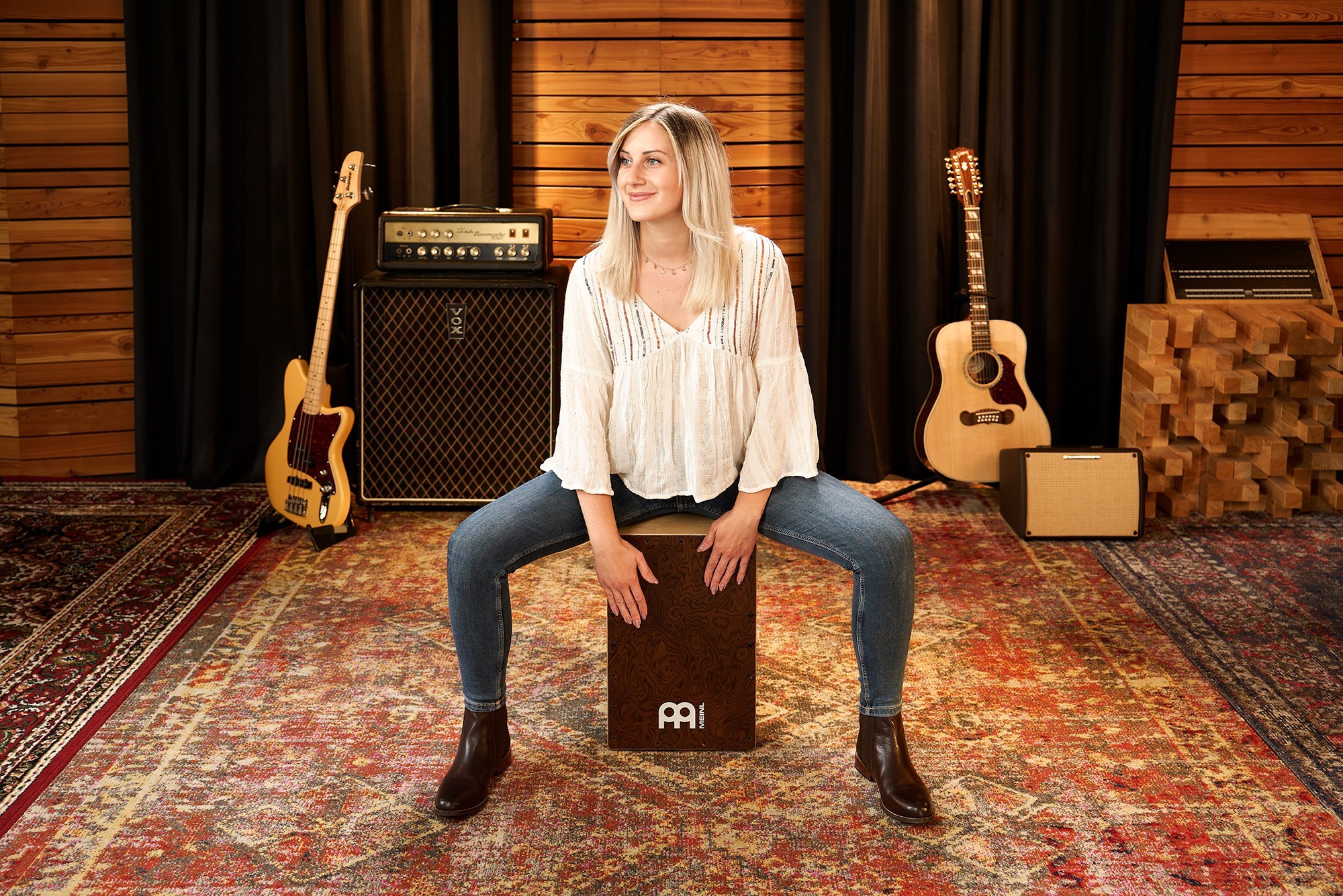 Кахон Meinl Snarecraft Snare SC80BW Burl Wood