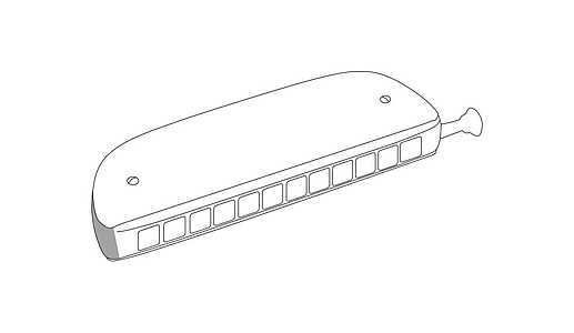 Губна гармошка Hohner Chrometta 8 M25001 C-major