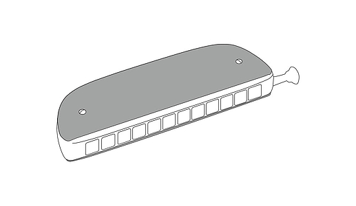 Губна гармошка Hohner Chrometta 8 M25001 C-major