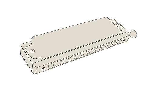 Губная гармошка Hohner Performance Amadeus M754401 C-major