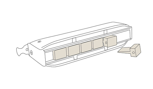 Губна гармошка Hohner Performance ACE 48 M754801 C-major