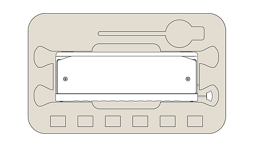 Губна гармошка Hohner Performance ACE 48 M754801 C-major