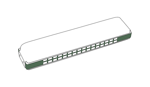 Губная гармошка Hohner Tremolo Echo 40 M2409017 C-major