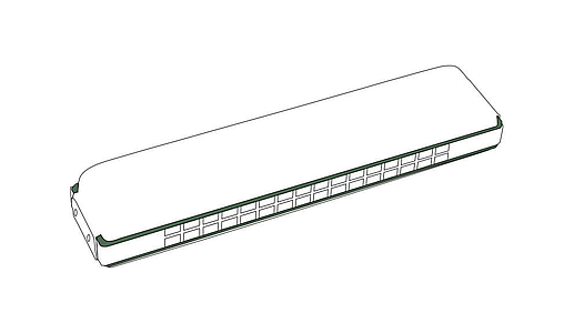 Губная гармошка Hohner Tremolo Echo 40 M2409017 C-major