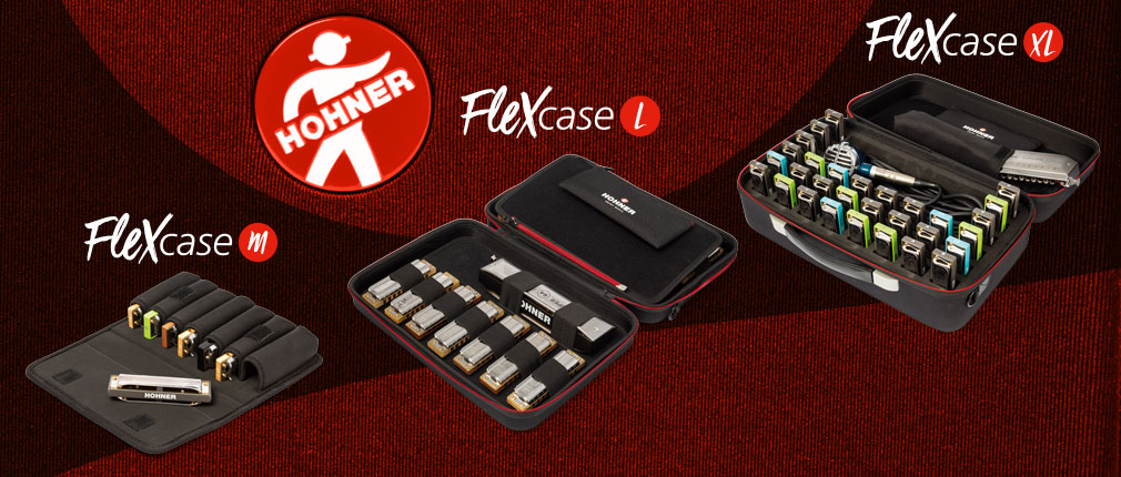 Кейс для губных гармошек Hohner FlexCase XL MZ20193 (на 30-48 гармошек)