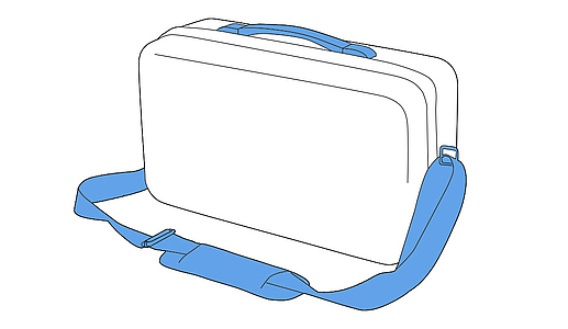 Кейс для губных гармошек Hohner FlexCase XL MZ20193 (на 30-48 гармошек)