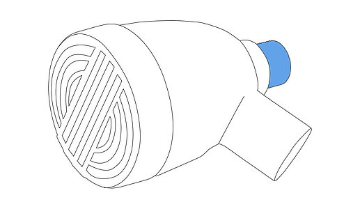 Микрофон для губной гармошки Hohner Harp Blaster HB52 MZ20201