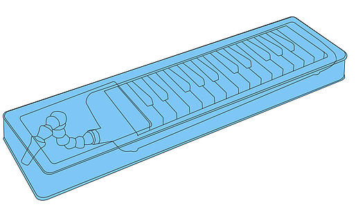 Мелодика Hohner Airboard 37 C944512 Aztec