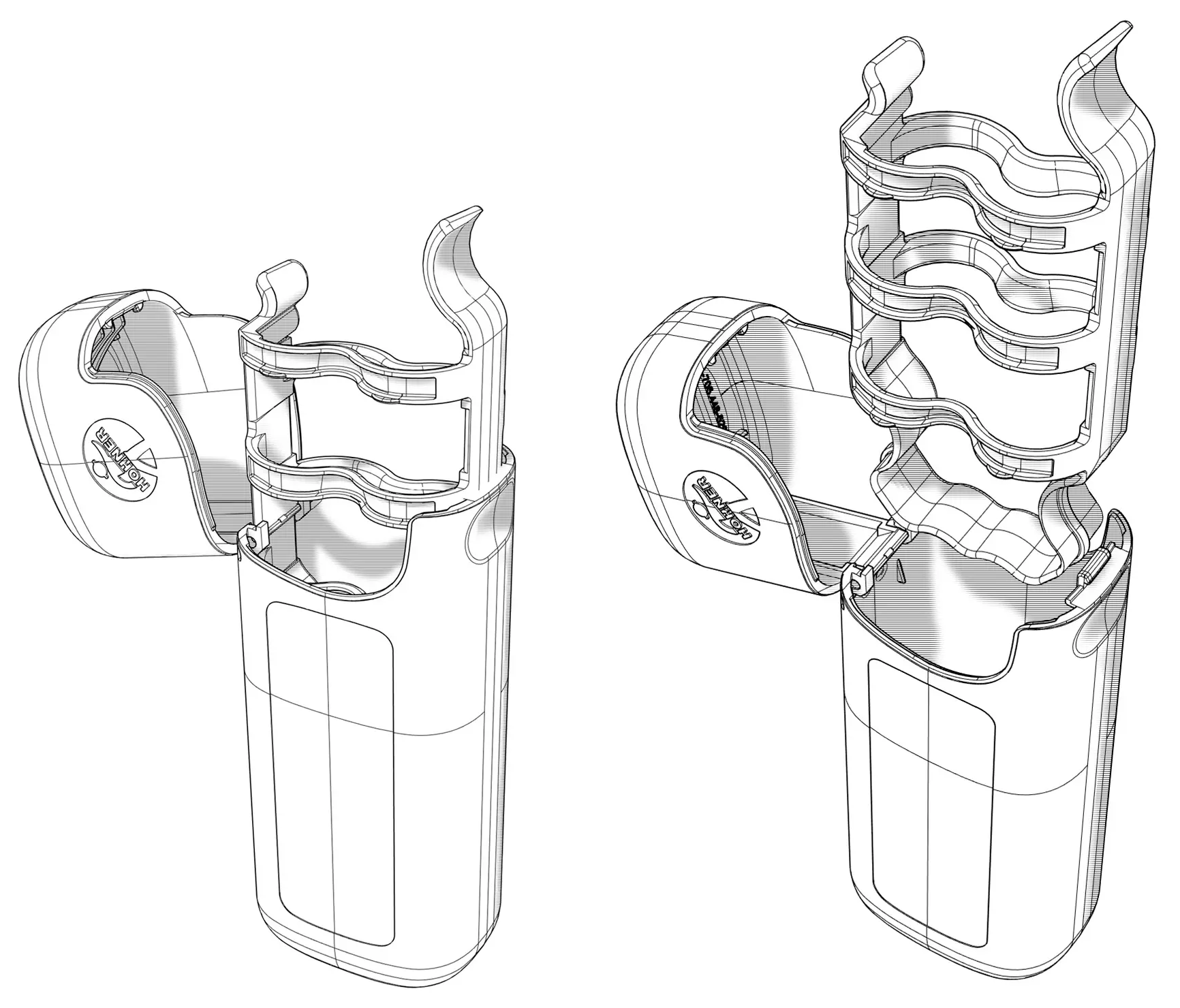 Губна гармошка Hohner Progressive Rocket AMP M2015036P D-major