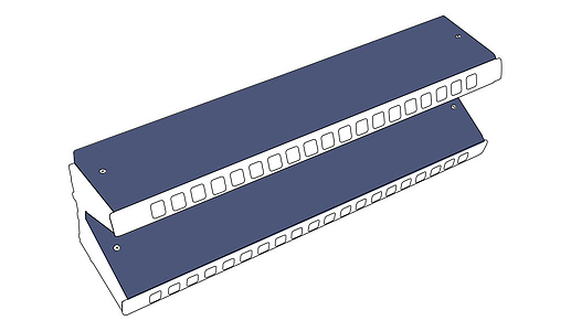 Губна гармошка Hohner Orchestra Bass 58
