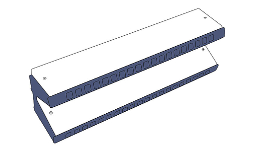 Губна гармошка Hohner Orchestra Bass 58