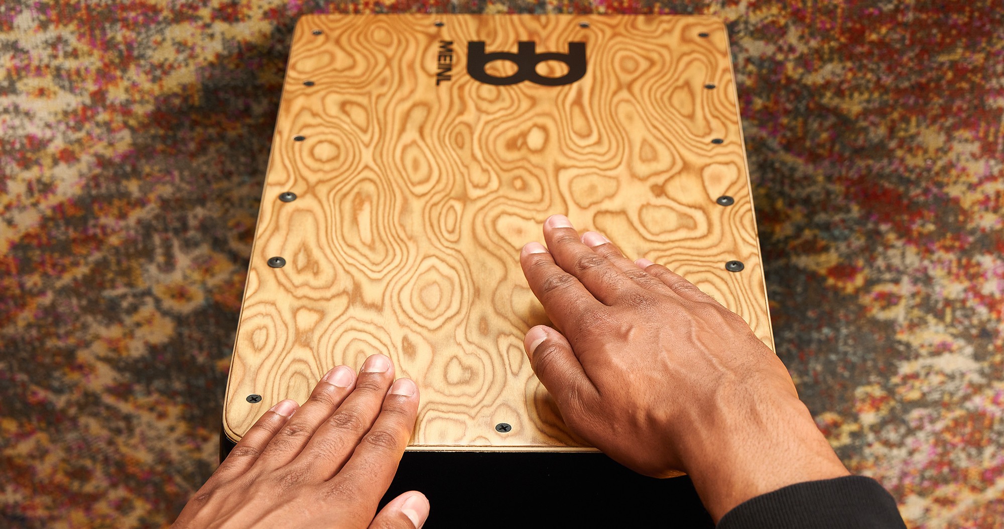 Кахон со звукоснимателем Meinl Woodcraft PWCP100MB Makah-Burl